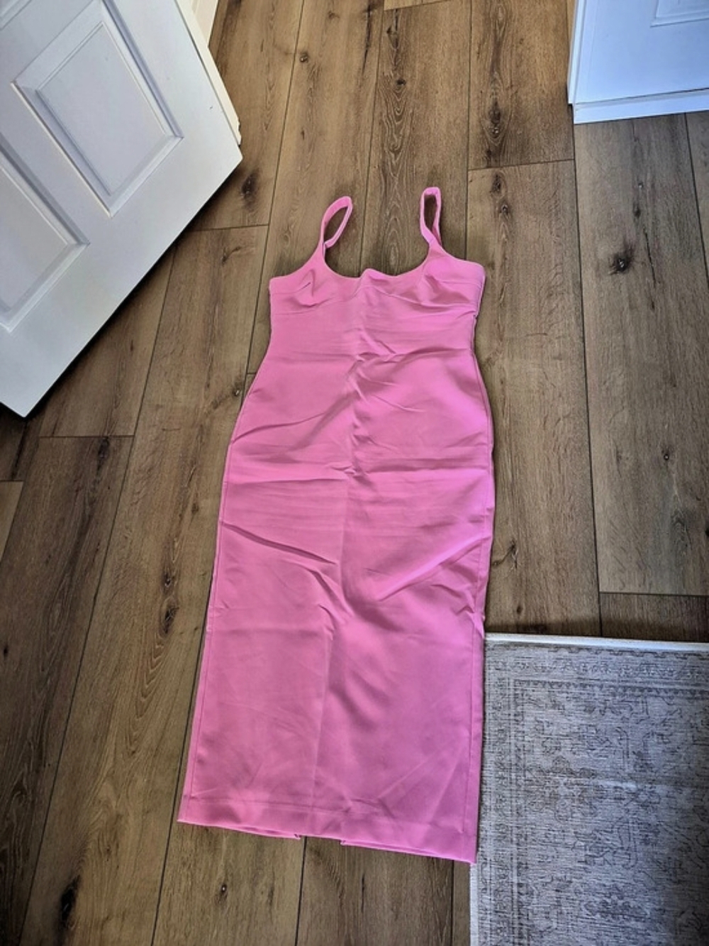 Zara Pink Midi Dress Like New